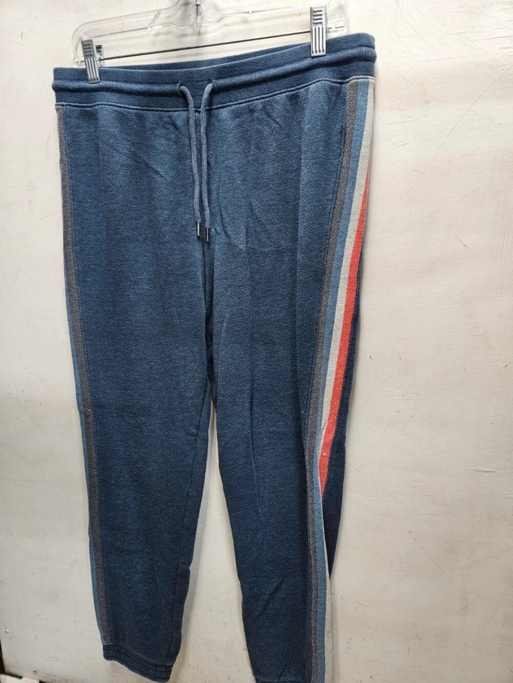 AEO Joggers American Eagle blue stripe mens/unisex medium sweatpants lounge wear